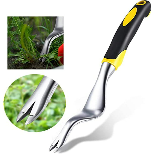 Garden Tool Weeding Hand Weeder Dandelion Puller Lawn Root Remover Cutter Tool